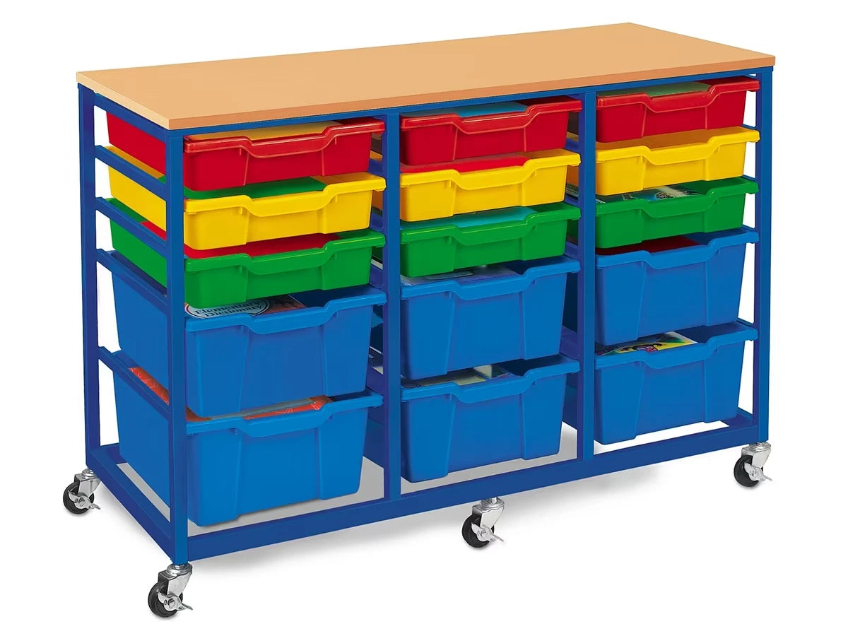 Mobile 15-Bin Storage Center - US 7509