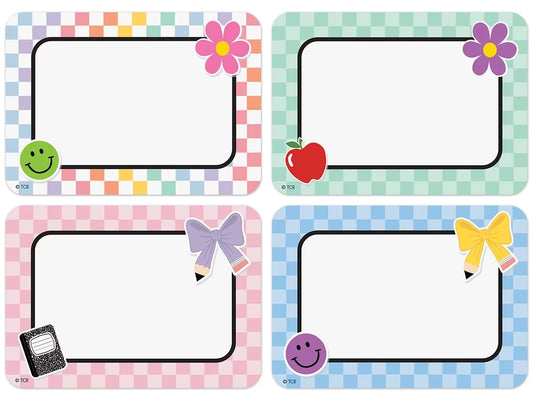 Cool for School Name Tags - Variety Pack - US 3931