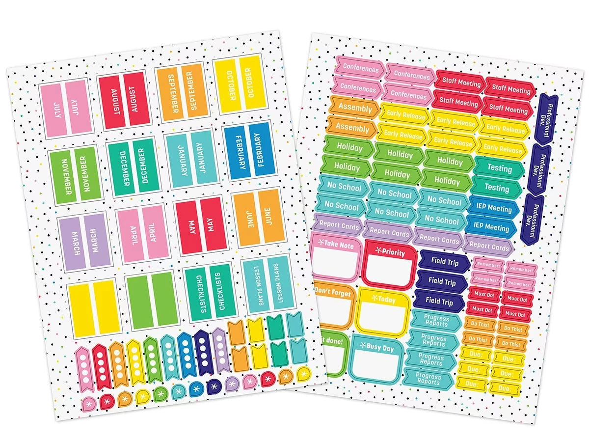 Happy Place Lesson Plan Book - US 9341