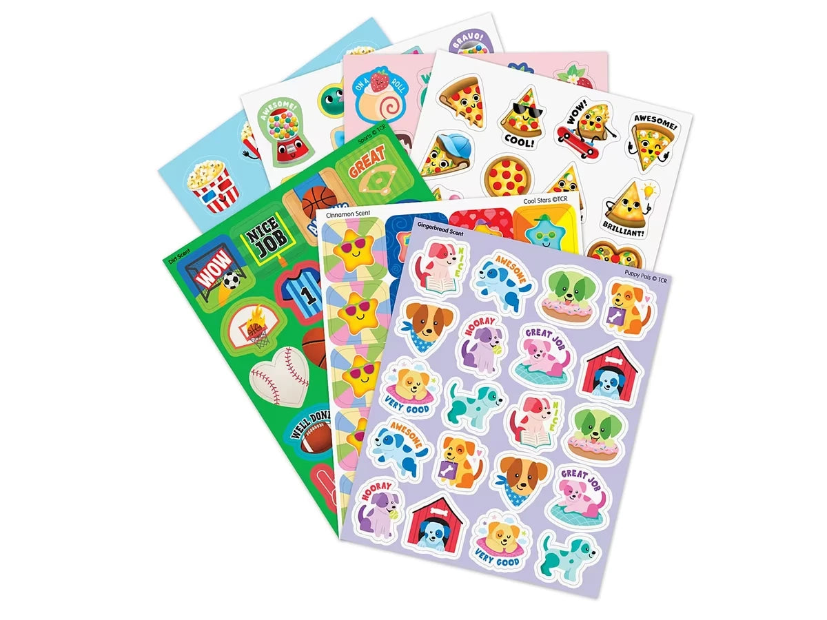 Kids’ Choice Scented Stickers - Variety Pack - US 9584
