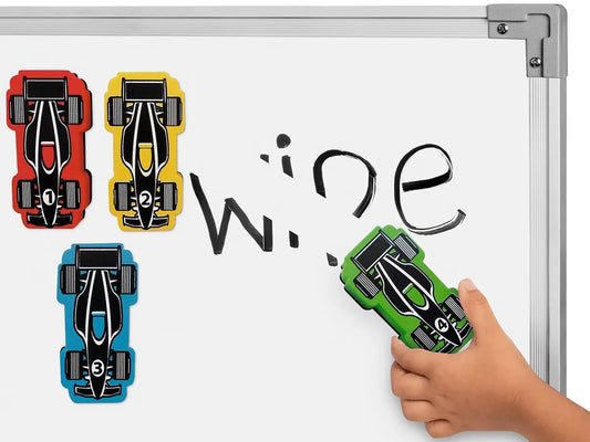 Magnetic Write & Wipe Erasers - Set of 4 - US 5925