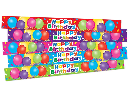 Birthday Slap Bracelets - US 9734