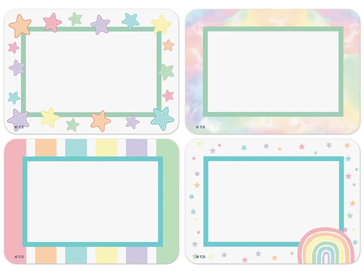 Pastel Pop Name Tags - Variety Pack - US 9102