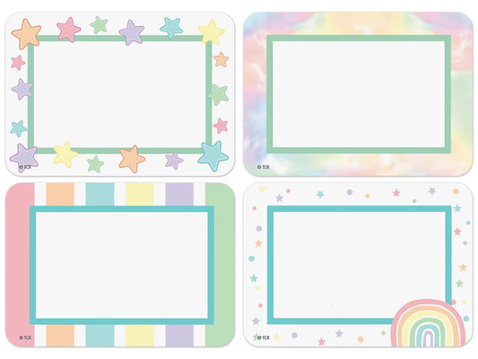 Pastel Pop Name Tags - Variety Pack - US 9102