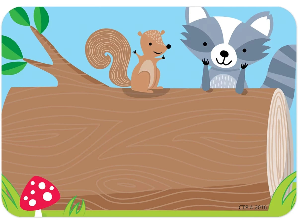 Woodland Friends Name Tags - US 3175