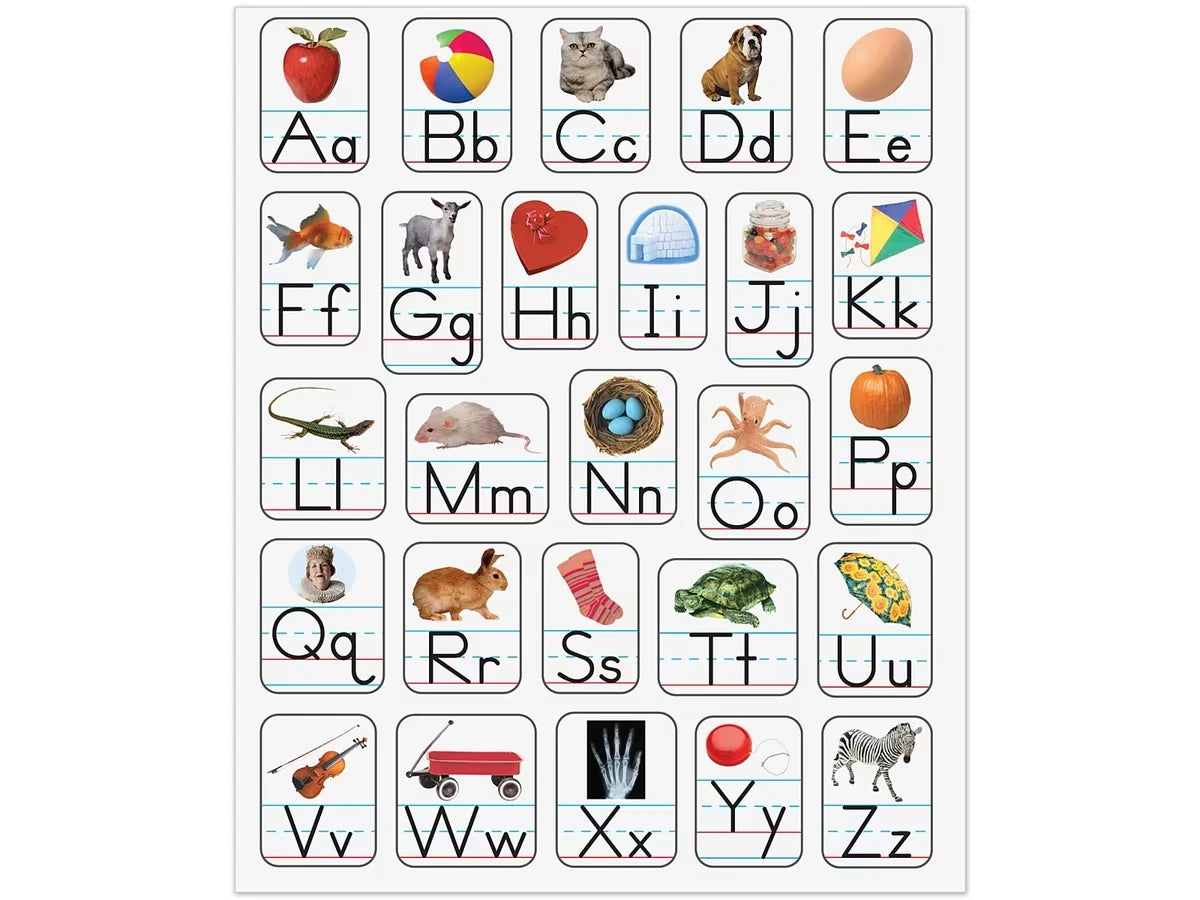 Alphabet Photo Stickers - US 9524
