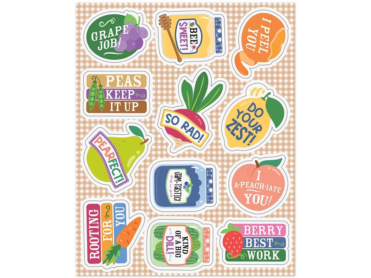Farmers Market Motivational Stickers - US 6401