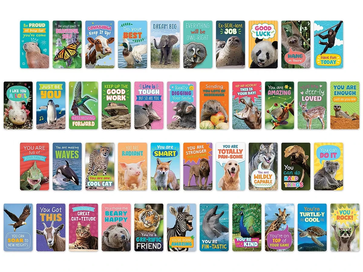 Go Wild Animal Encouragement Cards - US 2716