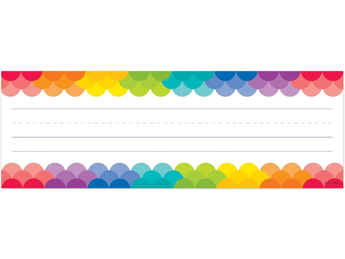 Painted Palette Rainbow Nameplates - US 8722