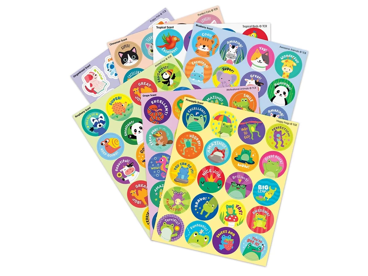 Animal Friends Scented Stickers - Variety Pack - US 8763