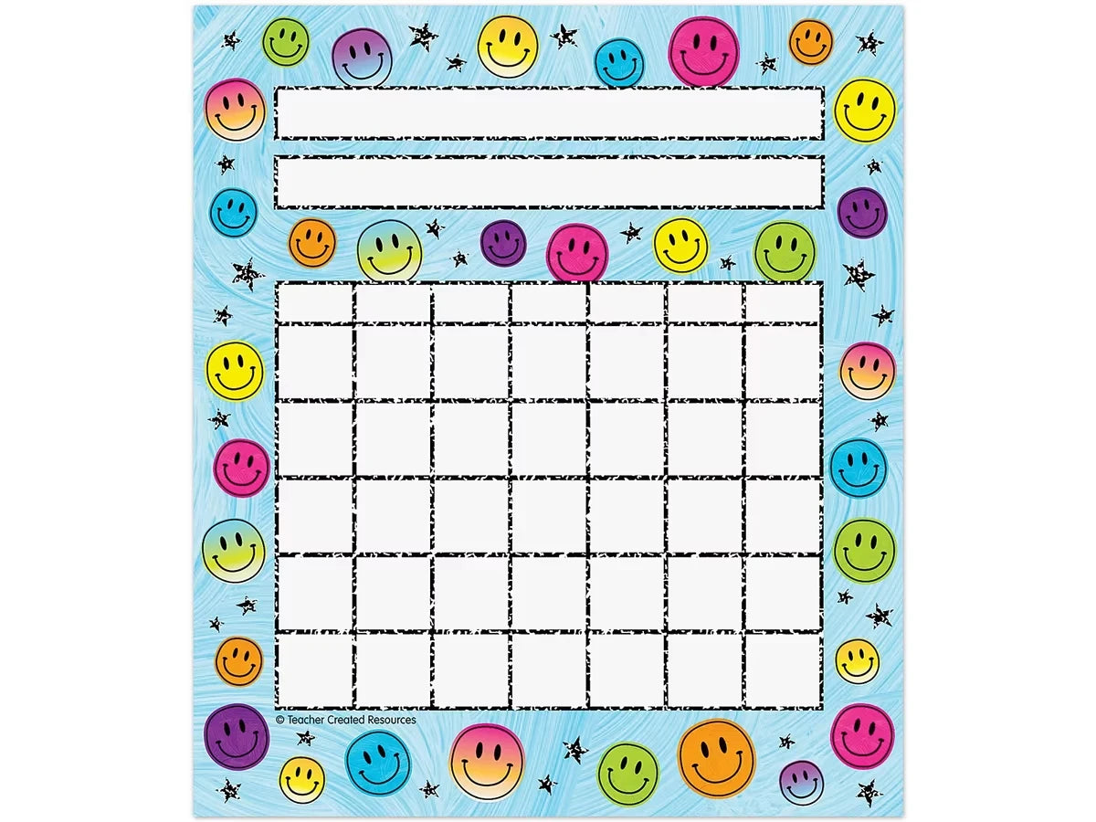 Brights 4Ever Smiley Face Mini Incentive Charts - US 5744