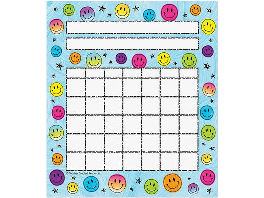 Brights 4Ever Smiley Face Mini Incentive Charts - US 5744