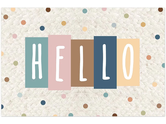 Everyone Is Welcome Hello Postcards - US 4048