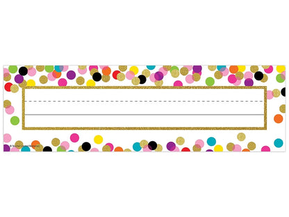 Confetti Nameplates - US 8269