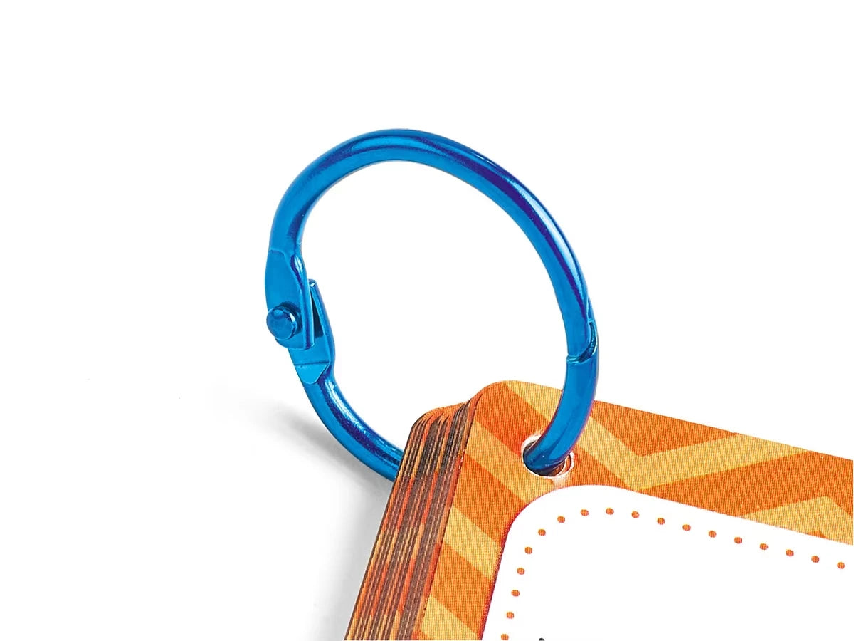 Colorful Book Rings - Set of 50 - US 2687