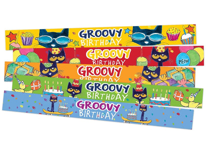 Pete the Cat® Birthday Slap Bracelets - US 3228