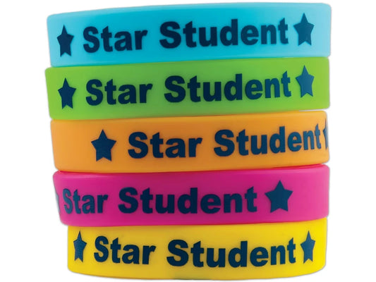 Star Student Wristbands - US 8710
