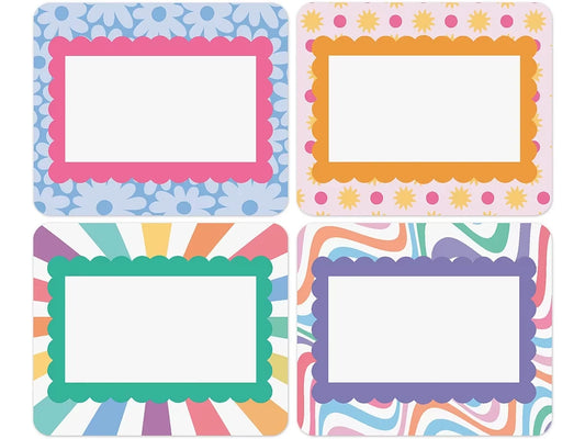 Retro Remix Name Tags - US 7774