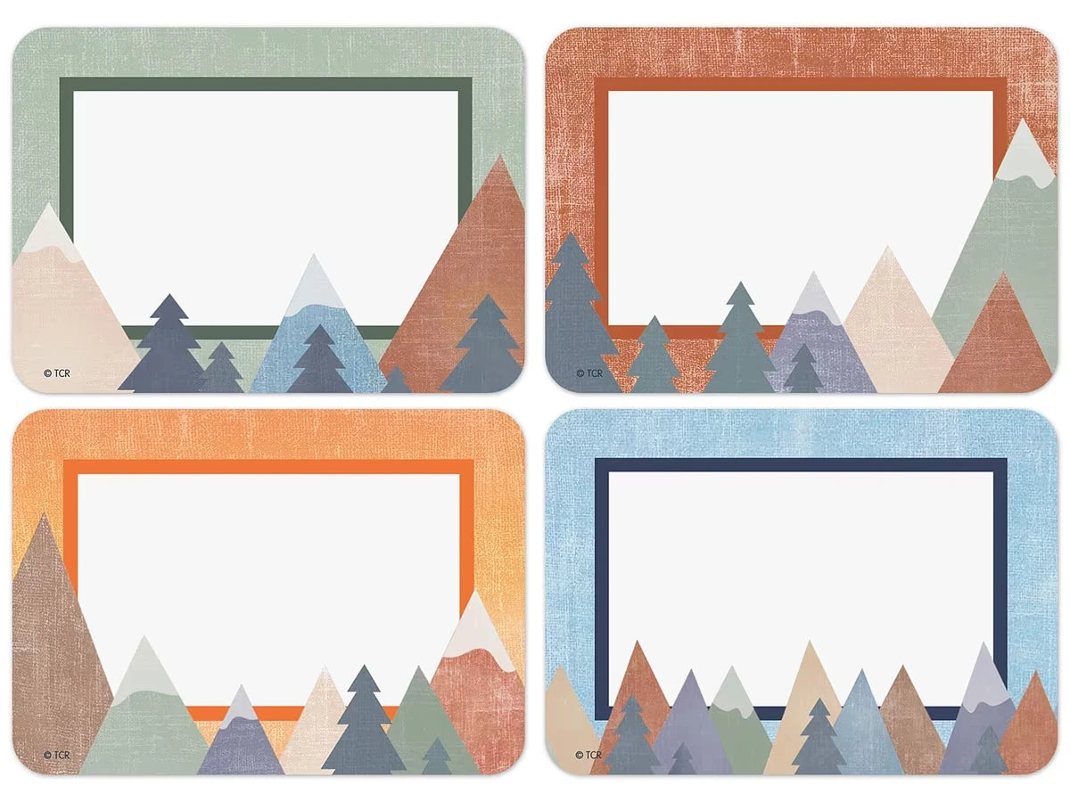 Moving Mountains Name Tags - Variety Pack - US 7906