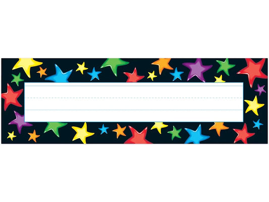 Gel Stars Nameplates - US 9358