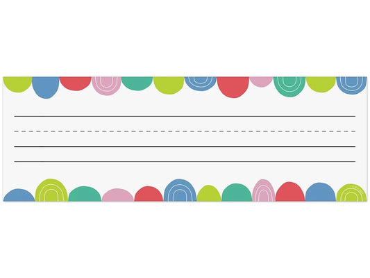 Rainbow Doodles Nameplates - US 5227