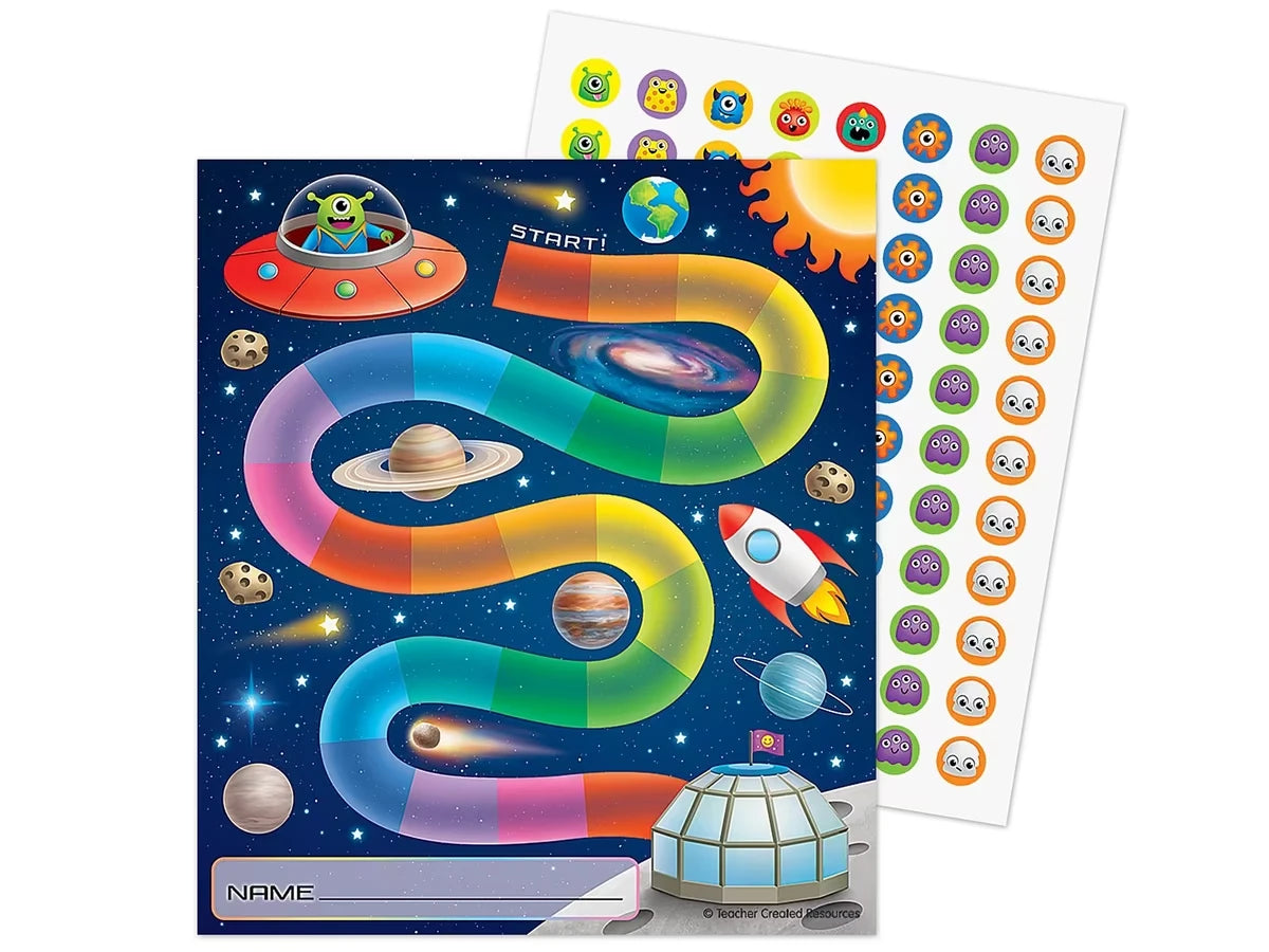 Out of This World Reward Trackers with Stickers - US 5990