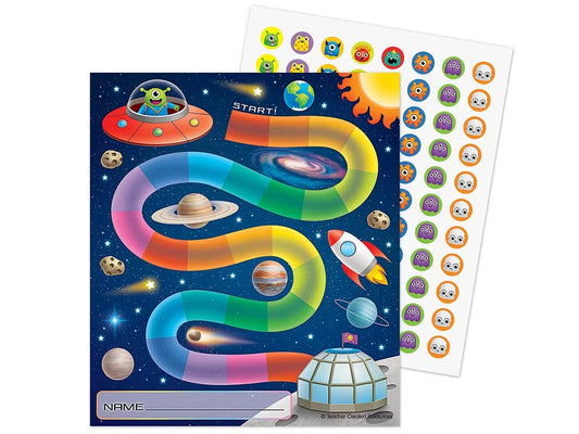 Out of This World Reward Trackers with Stickers - US 5990