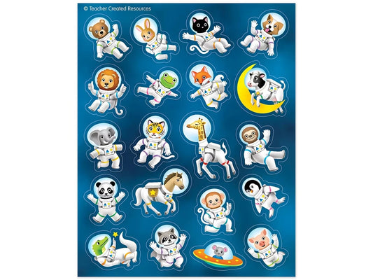 Outer Space Crew Animal Stickers - US 4530