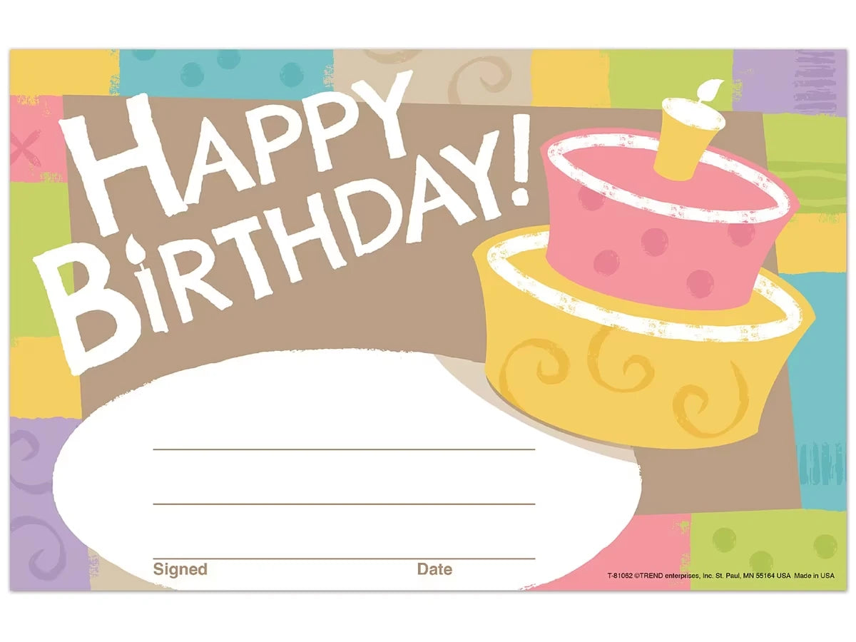 Good to Grow Birthday Certificates - US 2240