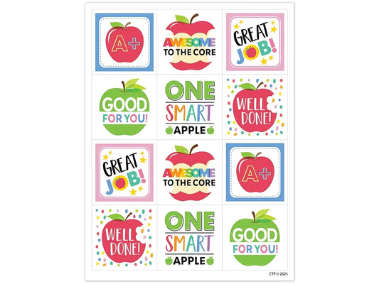 Apple Time Motivational Stickers - US 4769