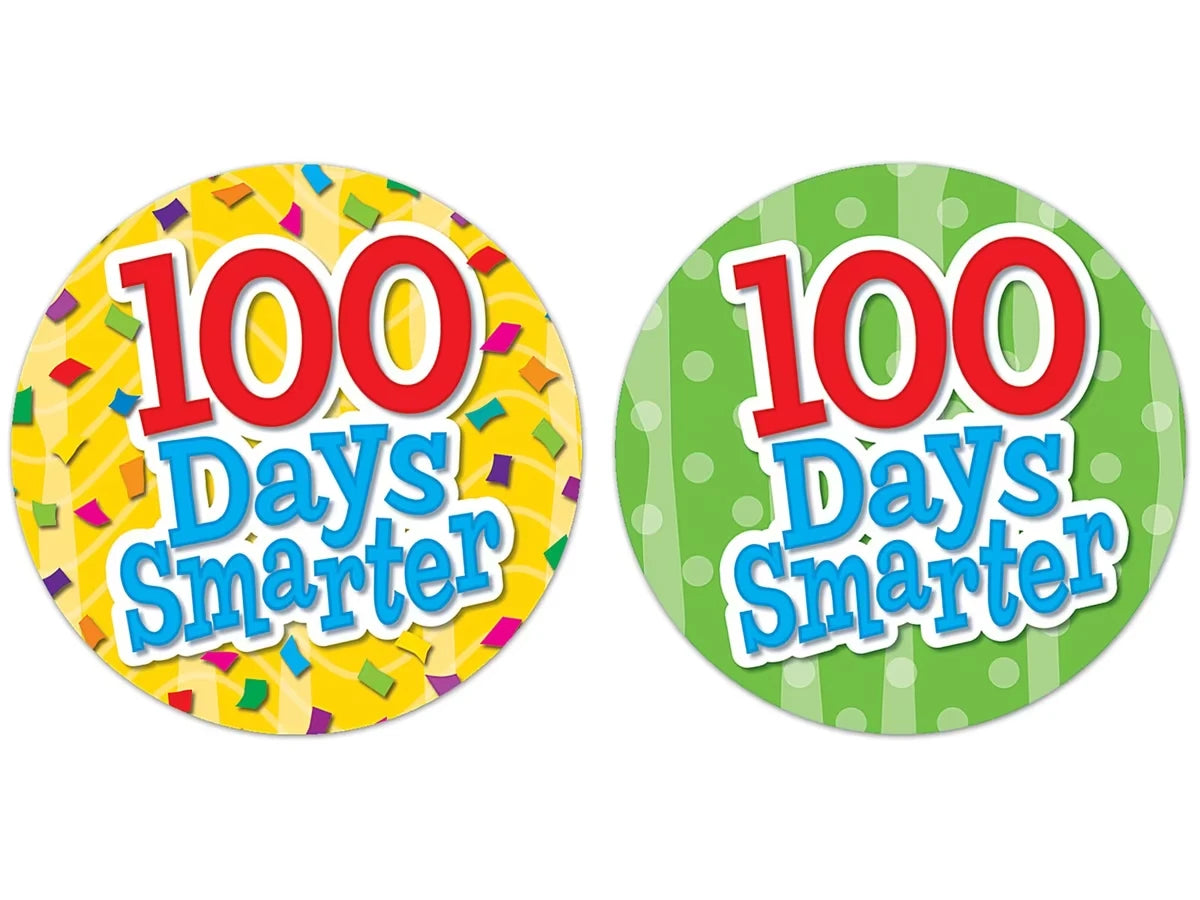 100 Days Smarter Badges - US 9343