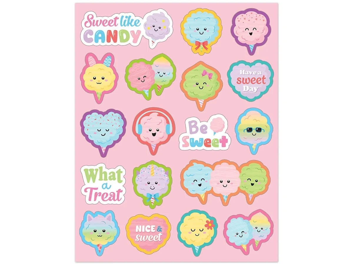Cotton Candy Scented Stickers - US 6263