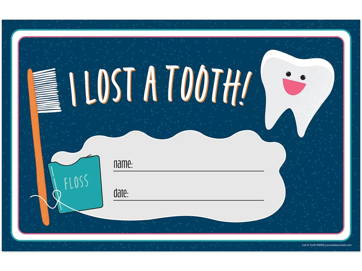 I Lost a Tooth! Awards - US 7049