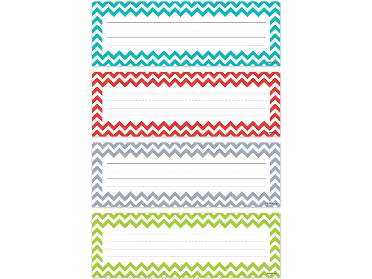 Chevron Nameplates - Variety Pack - US 8158