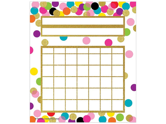 Confetti Mini Incentive Charts - US 1550