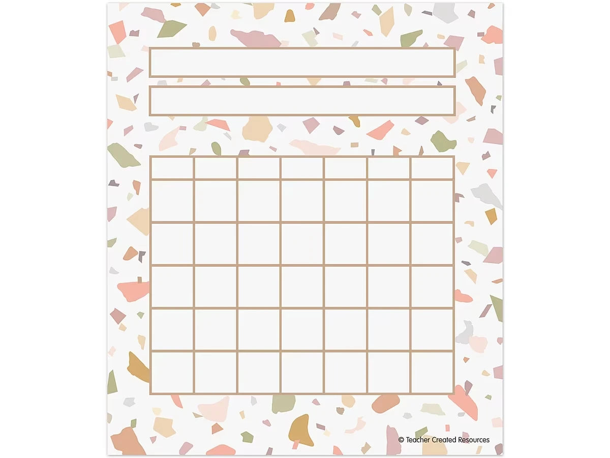 Terrazzo Tones Mini Incentive Charts - US 1634