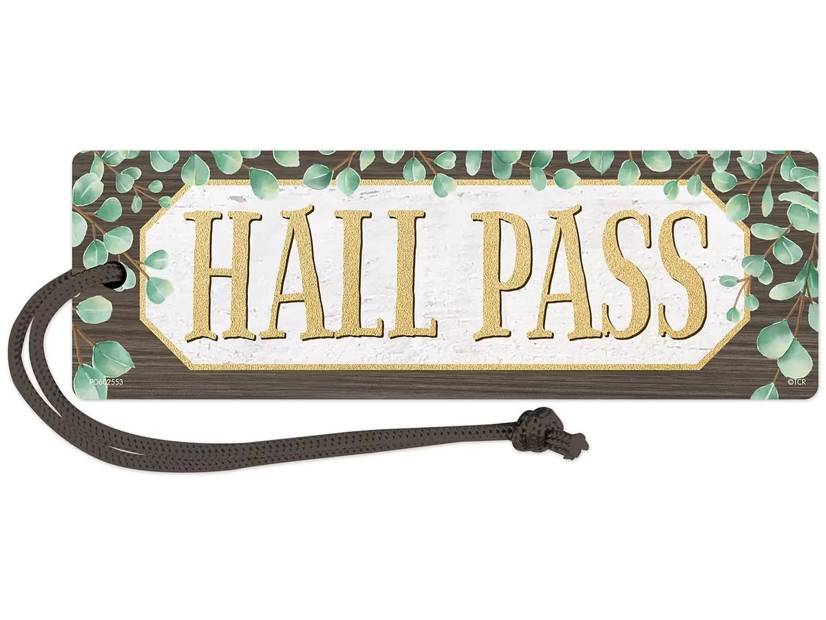 Eucalyptus Magnetic Student Hall Pass - US 4720