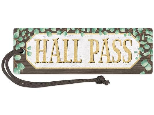 Eucalyptus Magnetic Student Hall Pass - US 4720