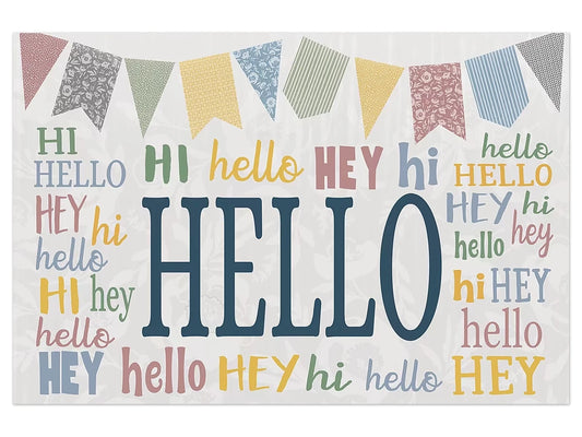 Classroom Cottage Hello Postcards - US 2832
