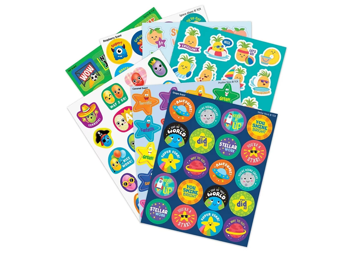 Great Job Scented Stickers - Variety Pack - US 1756