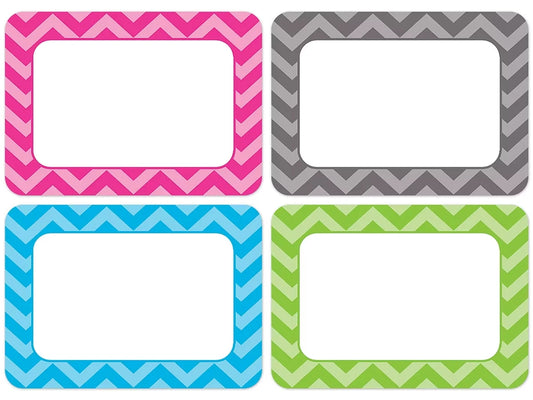 Chevron Name Tags - Variety Pack - US 4917