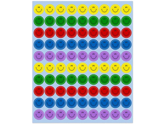 Smiley Face Mini Stickers - US 4321