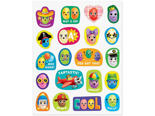 Jelly Bean Scented Stickers - US 2895