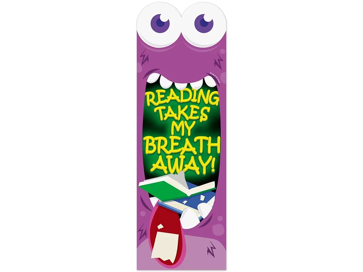 Monster Breath-Scented Bookmarks - US 3201