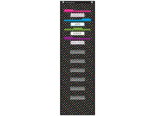 Chalkboard Brights File Folder Pocket Chart - US 1203