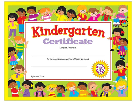 Kindergarten Graduation Certificates - US 5959