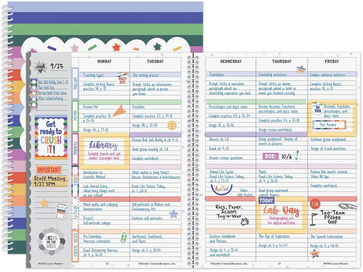 Color Crush Lesson Plan Book - US 1411