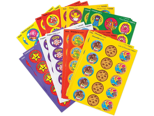 Fun Favorites Scented Motivational Stickers - Variety Pack - US 7930