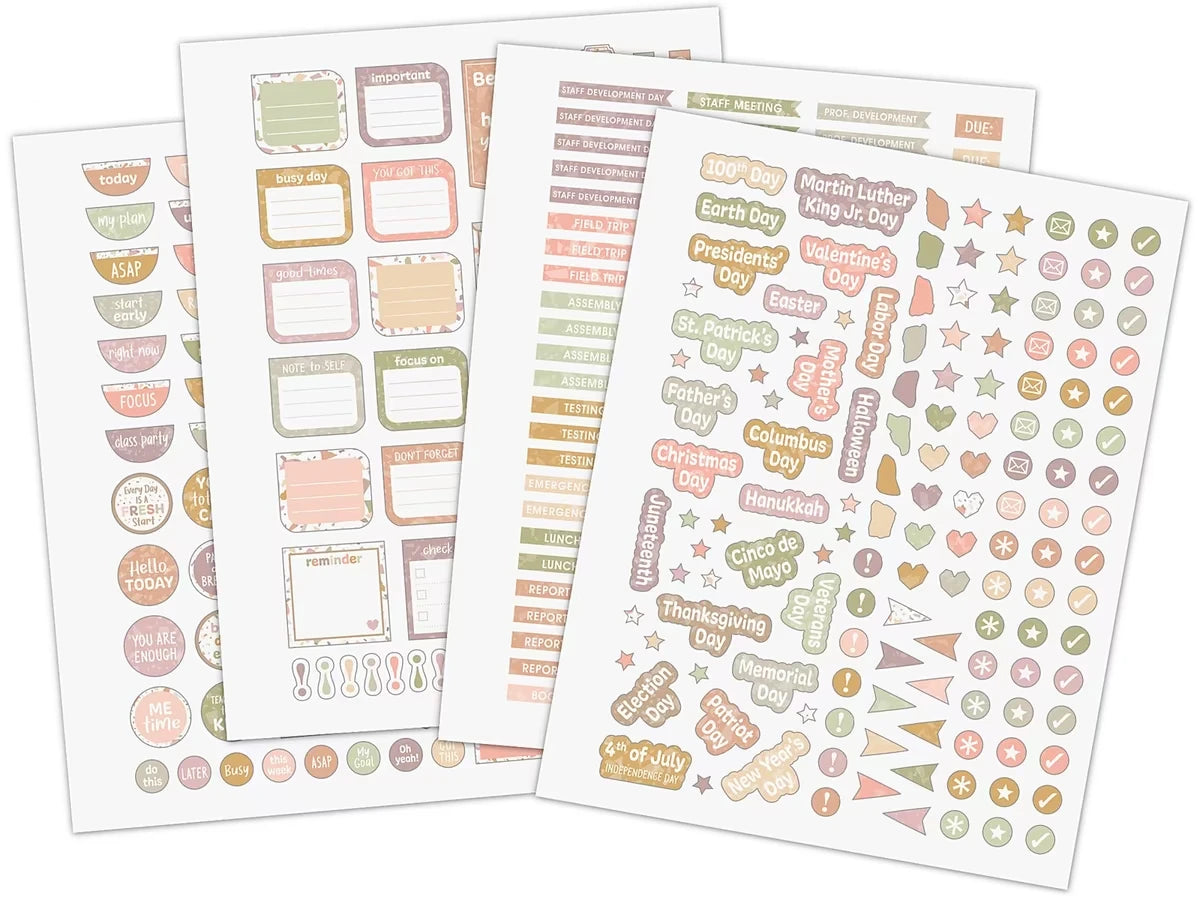 Terrazzo Tones Lesson Plan Book - US 4446