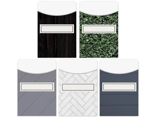 Modern Farmhouse Library Pockets - Variety Pack - US 1479